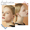 80Pcs 2 Colors 304 Stainless Steel Leverback Earring Findings STAS-BBC0004-11-5