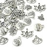 35Pcs 5 Styles Tibetan Style Alloy Pendants FIND-YW0005-32-2