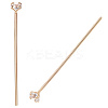 26Pcs Brass Micro Pave Clear Cubic Zirconia Head Pins KK-BBC0018-97G-01-7