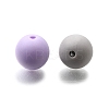 Frosted Opaque Acrylic Beads OACR-S071-03C-2