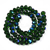 Electroplate Glass Beads Strands LS-EGLA-A034-T8mm-L27-3