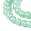 Baking Paint Glass Pearl Beads Strands DGLA-ZX001-05A-08-3