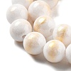Natural Mashan Jade Beads Strands G-A255-A01-01H-3