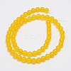 Natural & Dyed Malaysia Jade Bead Strands X-G-A146-6mm-A03-2