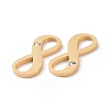 Ion Plating(IP) 316 Surgical Stainless Steel Connector Charms LS-STAS-E163-71G-3