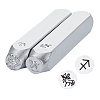 Iron Seal Stamps AJEW-BC0001-04K-2