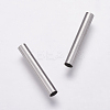 Tarnish Resistant 304 Stainless Steel Tube Beads STAS-P161-02-20mm-1