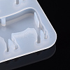 Cattle Pendant Silhouette Silicone Molds DIY-I026-17-2