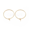 Ion Plating(IP) 316L Surgical Stainless Steel Hoop Earring Findings LS-STAS-D164-04G-3