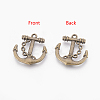 Tibetan Style Alloy Anchor Pendants LS-K08QD071-1