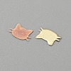 Brass Cabochons MRMJ-WH0003-09C-G-1
