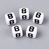 Opaque Acrylic Beads SACR-N020-04A-B-1