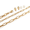 DIY Stainless Steel  Chain Necklaces & Bracelets MakingKits DIY-YS0001-23G-2