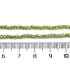Transparent Electroplate Glass Beads Strands EGLA-H107-01A-AB10-2