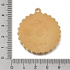 304 Stainless Steel Enamel Pendants STAS-E520-02B-G-3