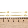 Brass Satellite Chains Necklace for Women NJEW-P265-17G-4
