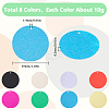 80G 8 Colors Ornament Accessories PVC-SC0001-06-2