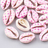 Printed Natural Cowrie Shell Beads X-SHEL-S274-02B-1