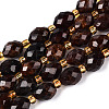 Natural Orange Garnet Beads Strands G-N342-53-8x6-05-2