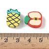 Fruit & Vegetable Theme Handmade Polymer Clay Beads CLAY-F006-02-3
