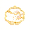 Alloy Enamel Pendants ENAM-WH0047-69G-RS-1