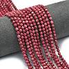 Natural Rhodonite Beads Strands G-A260-A26-01-1