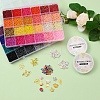 DIY Letter & Seed Beads Jewelry Set Making Kit DIY-YW0005-44-A-5