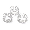 Tarnish Resistant 304 Stainless Steel Finger Rings RJEW-L102-35P-1