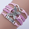 Imitation Leather Multi-strand Bracelets WG22DAF-03-1