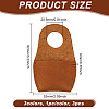 3Pcs 3 Colors Cowhide Thumb Protector for Woodwork Carving AJEW-GO0001-69-2