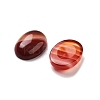 Dyed & Heated Natural Banded Agate Cabochons G-G145-01B-15-2