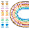  12 Colors Handmade Polymer Clay Beads CLAY-TA0001-24-1