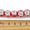 Handmade Porcelain Beads Strands PORC-A025-01C-4