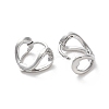 Rack Plating Brass Hoop Earrings EJEW-S241-24P-2