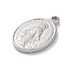 Anti-Tarnish 201 Stainless Steel Pendants LS-STAS-Q015-03P-2