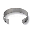 304 Stainless Steel Magnetic Cuff Bangles LS-BJEW-P307-01P-3