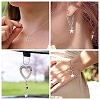 100Pcs 8 Styles Tibetan Style Alloy Pendants TIBE-YW0001-74-5