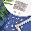 60Pcs 10 Styles 201 & 304 Stainless Steel Charms STAS-FS0001-88-7