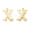 PVD Vacuum Plating  304 Stainless Steel Charms STAS-H112-X-G-2
