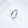 304 Stainless Steel Rotating Finger Rings FS-WGA316C-23-2