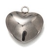 Non-Tarnish 304 Stainless Steel Pendants STAS-I170-15P-1