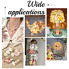 48Pcs Natural Shell Crafts DJEW-AR0001-12-5