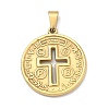 304 Stainless Steel Pendants STAS-F336-17G-1