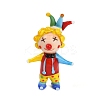 Handmade Lampwork Clown Display Decorations LAMP-Q005-12B-1