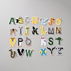 26Pcs Computerized Embroidery Cloth Iron On/Sew On Patches AJEW-TAC0044-01-1