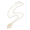 3Pcs 3 Styles 304 Stainless Steel Cuboid Link Chain Macrame Pouch Empty Stone Holder Necklace Making NJEW-JN05198-5