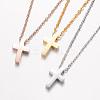 304 Stainless Steel Pendant Necklaces NJEW-D277-27-1