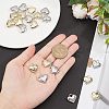 20Pcs 2 Colors Alloy Pendants FIND-NB0002-39-4