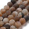 Natural Weathered Agate Beads Strands G-P538-A01-06-1