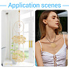 24Pcs 12 Styles Brass Filigree Big Pendants KKC-TA0001-05-8
